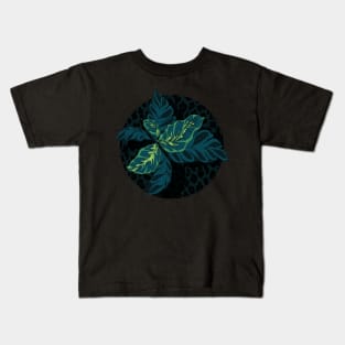 tropical leaves Kids T-Shirt